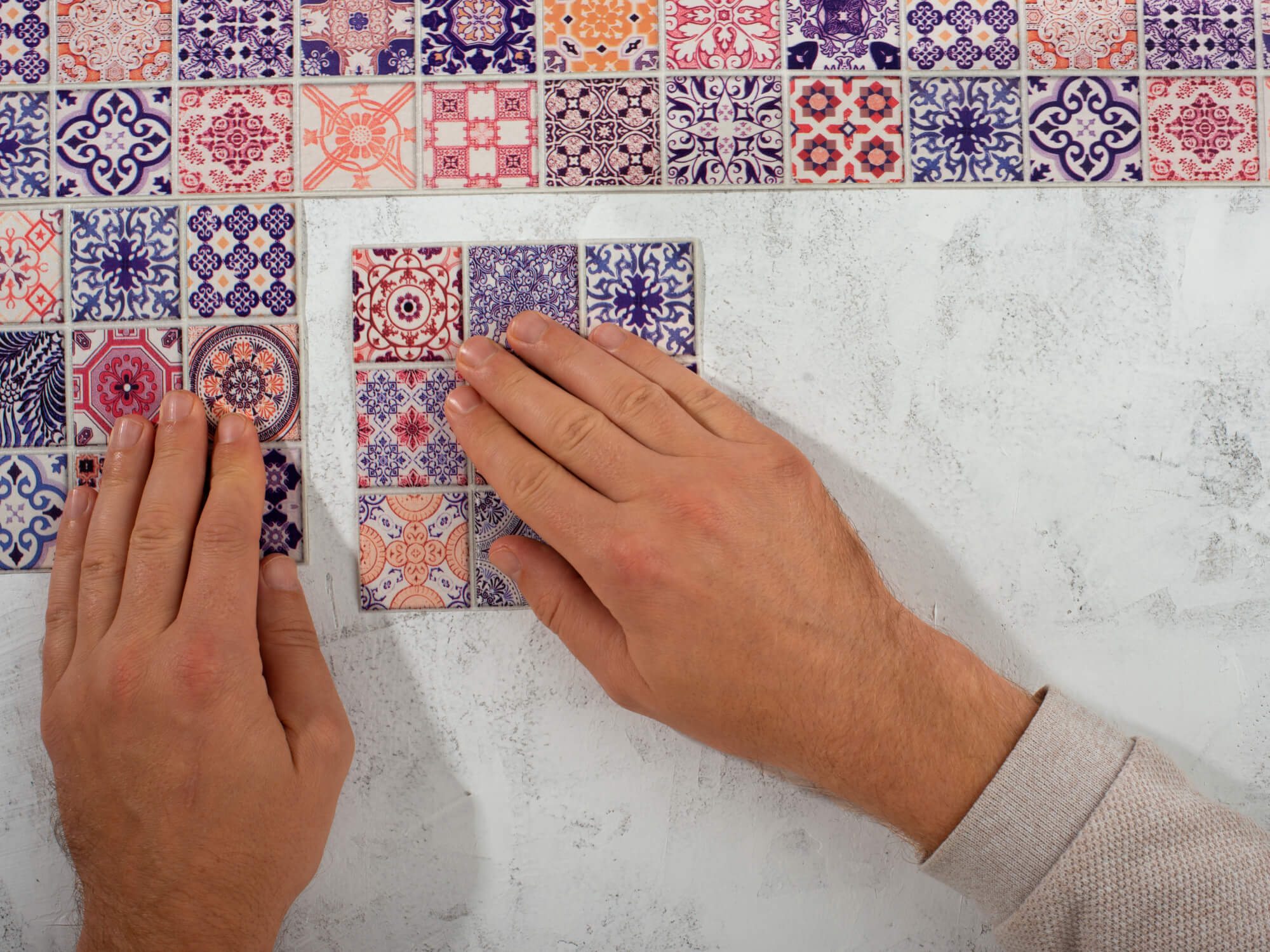 Custom Printed Ceramic Tile Artwork 1 - WIZART Dubai