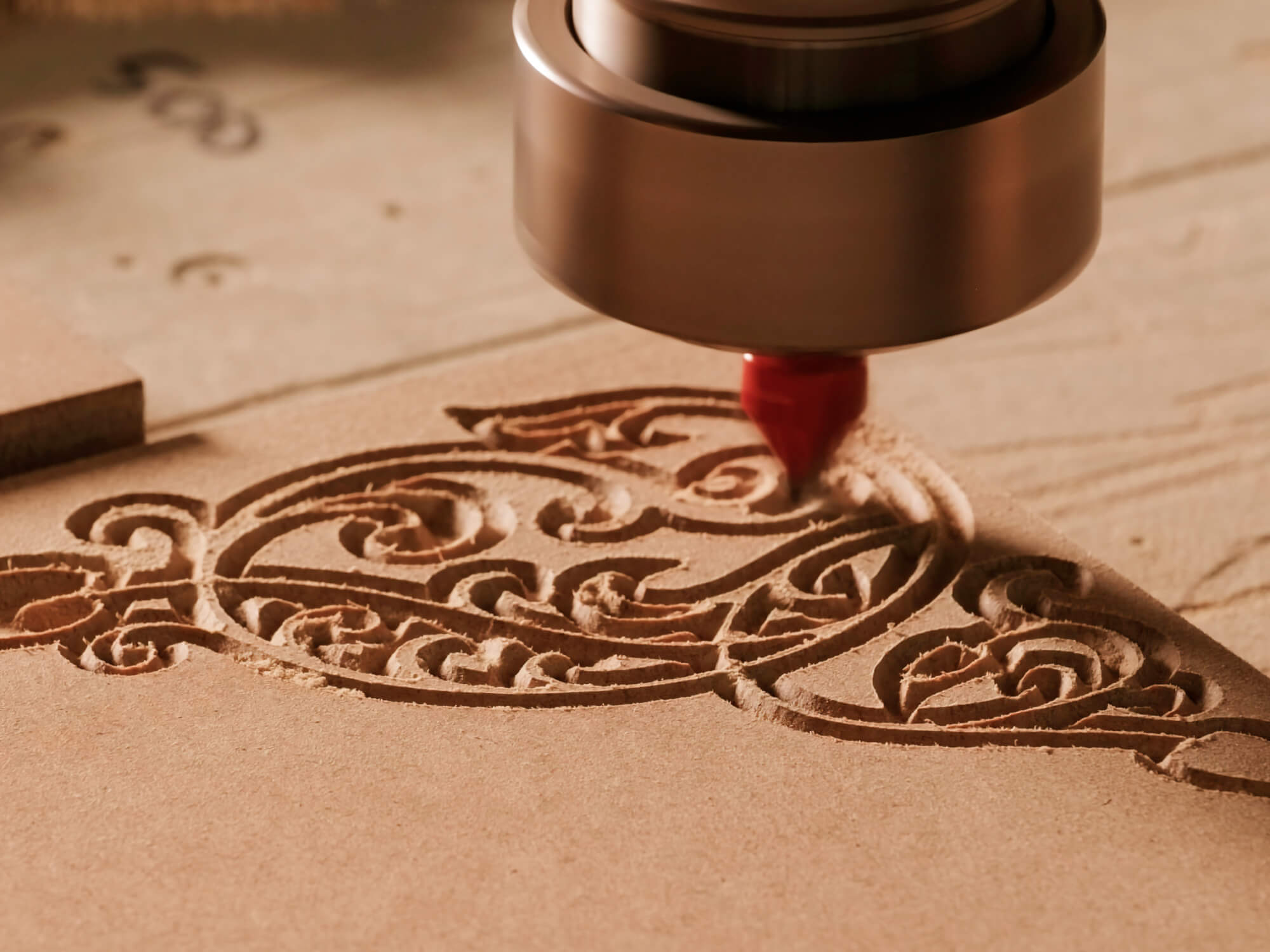 CNC cutting example by WIZART for metal fabrication