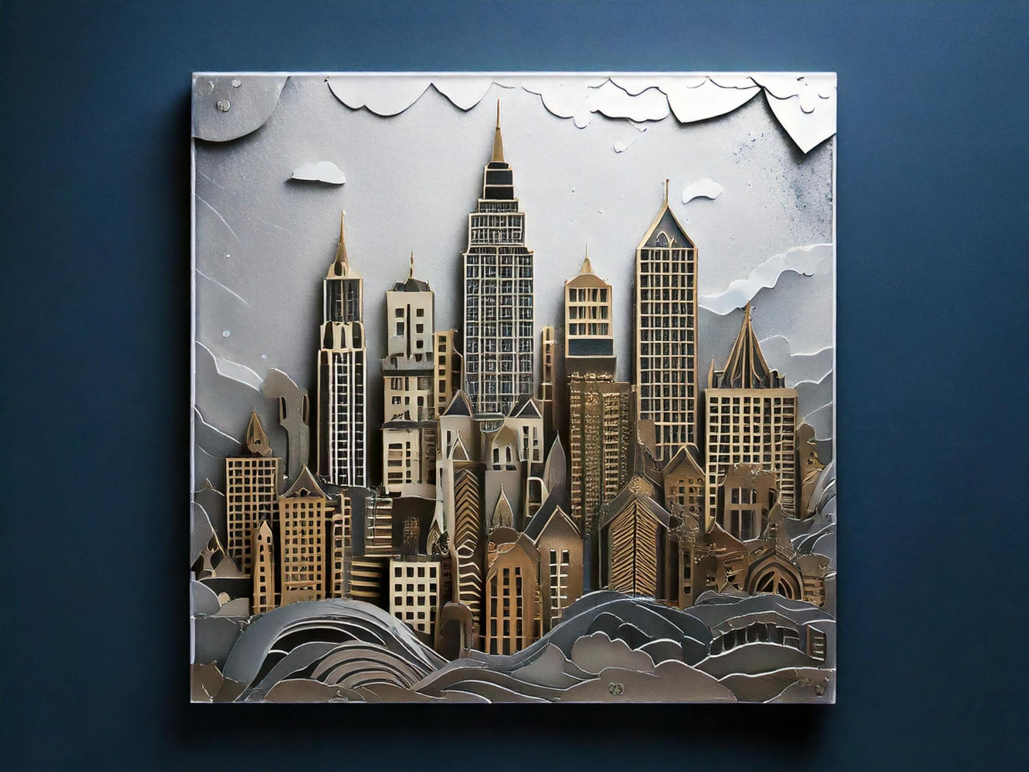 Industrial Metal Print Dubai - Premium Quality by WIZART UAE