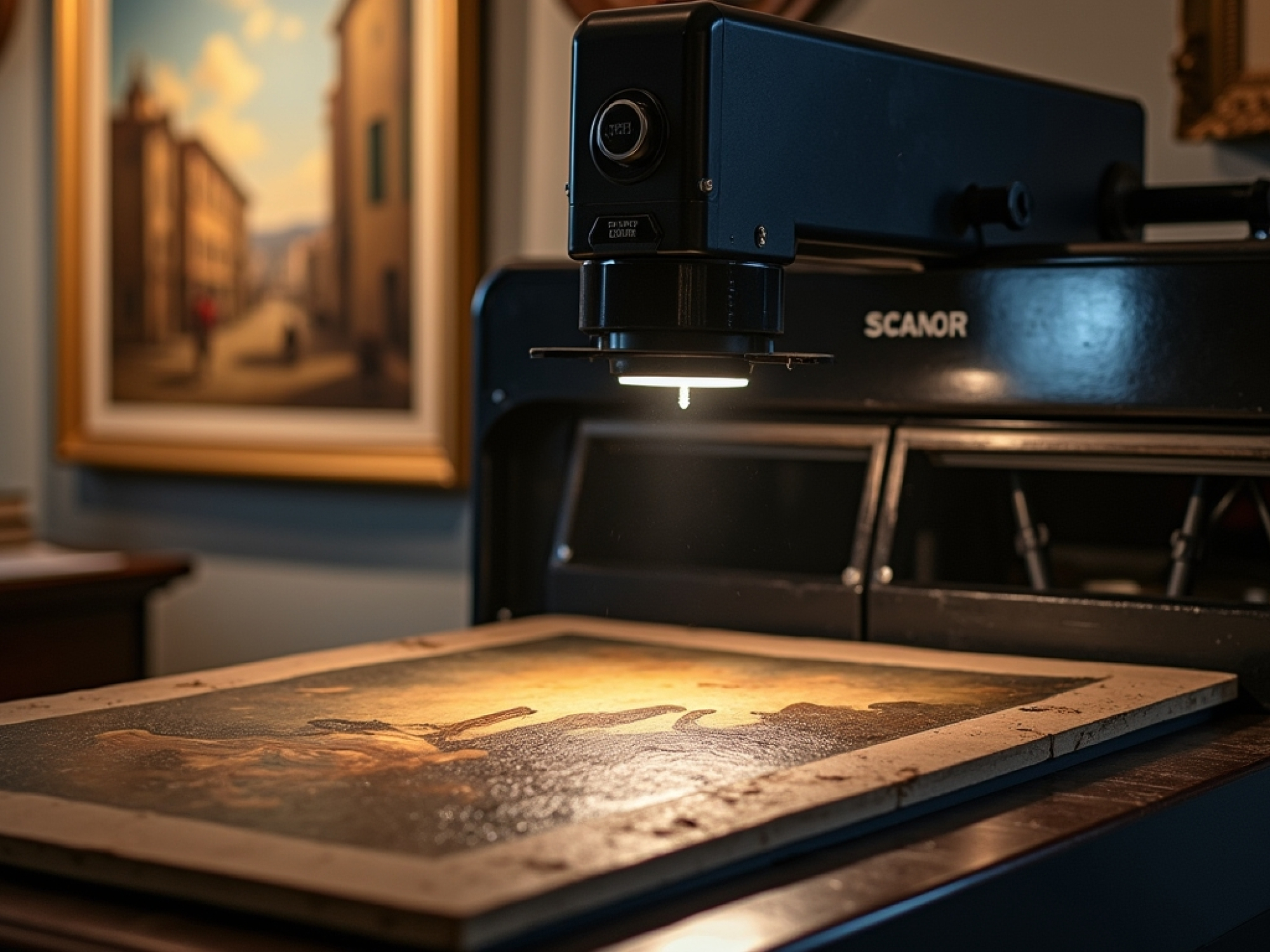 Artwork Scanning Dubai - High Resolution Scanning Services by WIZART